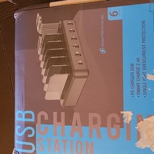 USB Charging station PD Charger 20W SmartCharge 2.4A overcurrent protection NEW…